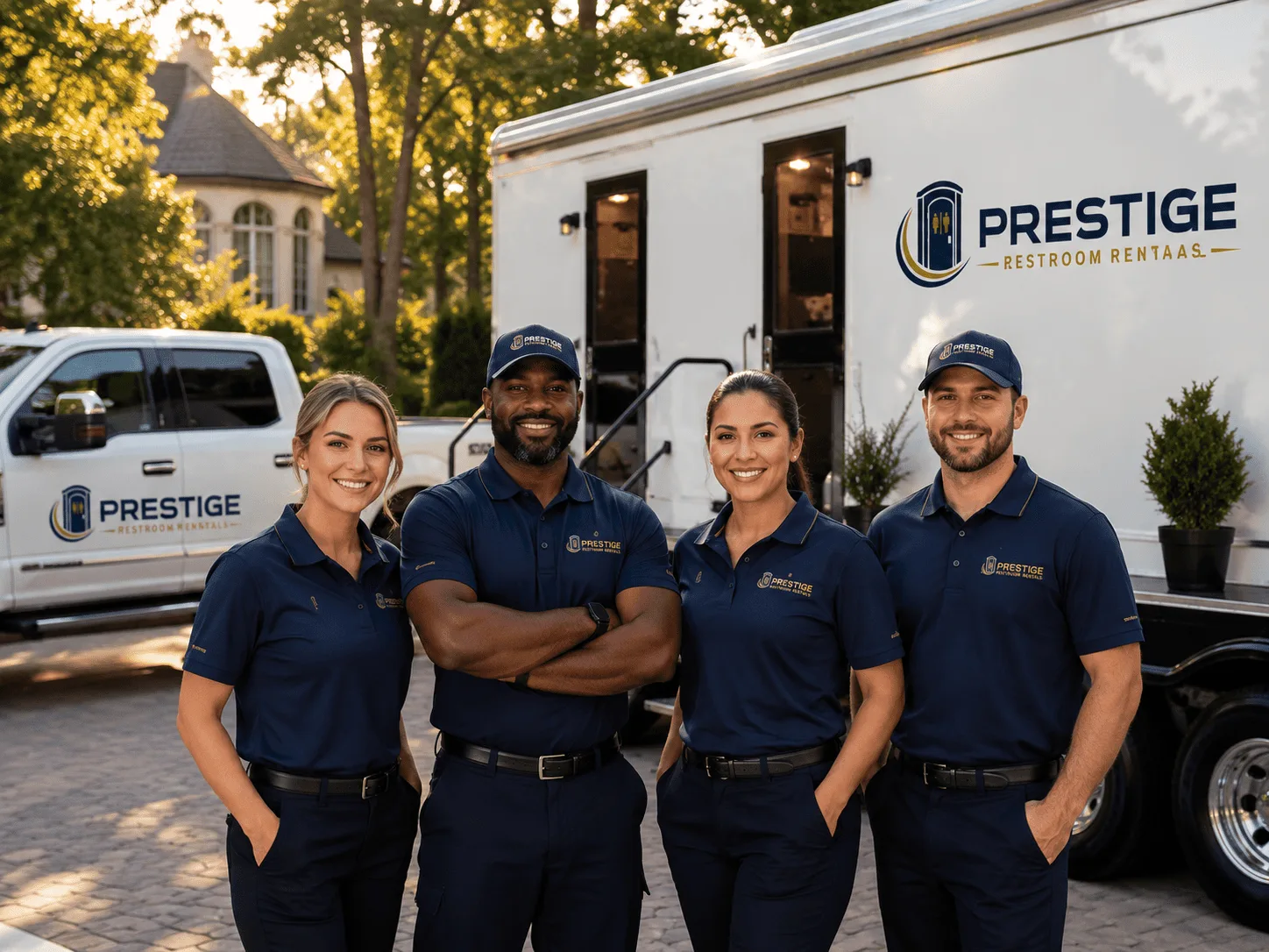 Trusted Luxury Portable Restrooms company in Ina, IL